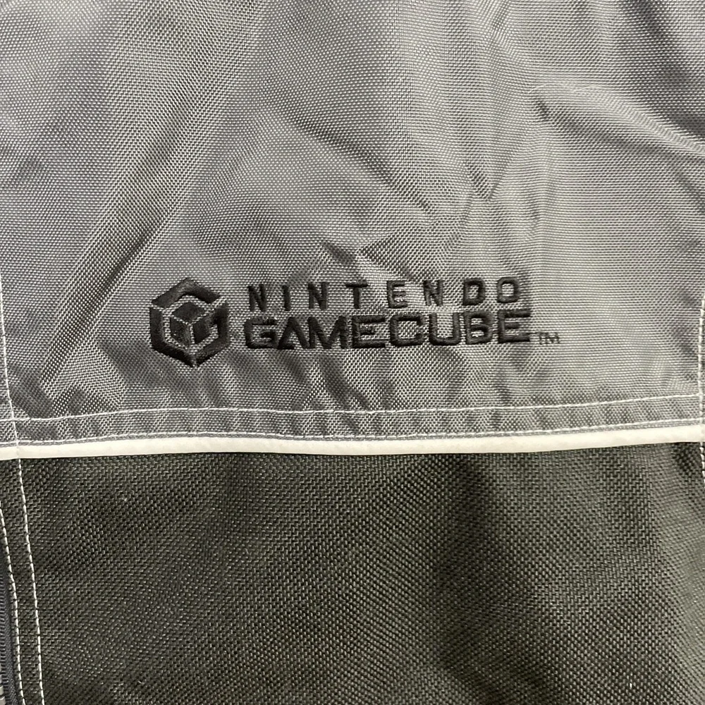Boardroom Nintendo GameCube Rare VTG Soft Shell Hooded Vest Black Jacket Mens L